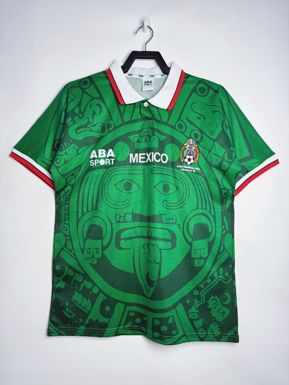 1998 Retro Mexico Home Soccer Jersey 1:1