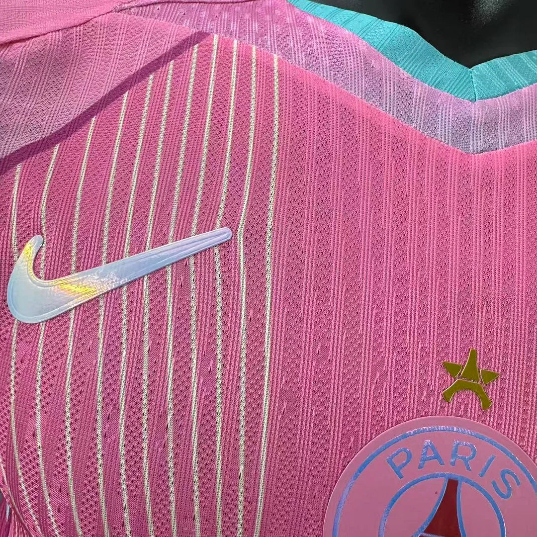 2025/2026 Player Version Psg Paris Saint-Germain Special Edition Pink Football Jersey 1:1
