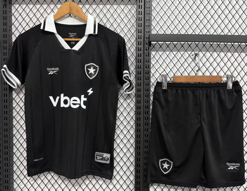 2025/2026 Botafogo Away Football Jersey 1:1 Kids Size