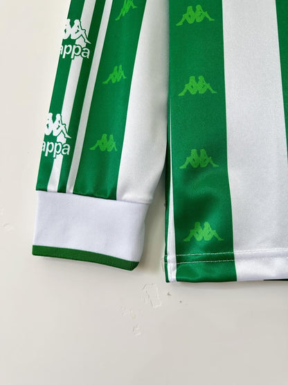 1995/1997 Retro Real Betis Home Football Jersey Long Sleeve 1:1