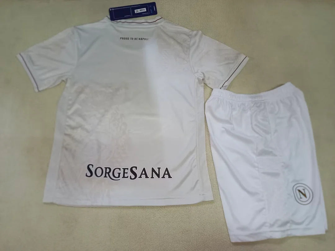 2025/2026 Napoli Away Football Jersey 1:1 Kids Size