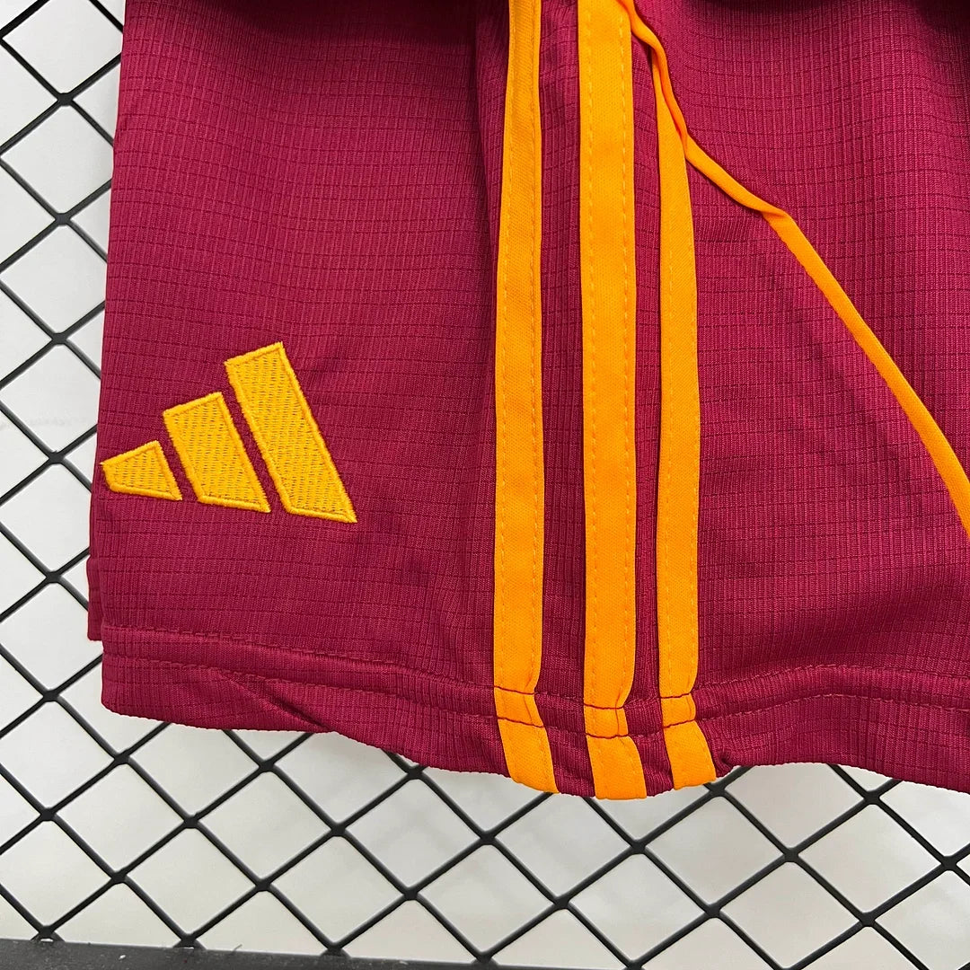 2025/2026 Roma Home Football Jersey 1:1 Kids Size