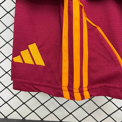 2025/2026 Roma Home Football Jersey 1:1 Kids Size