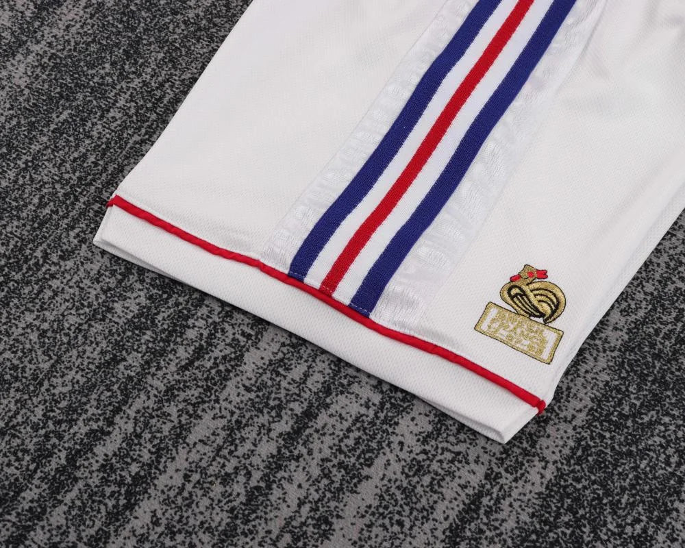 1998 Retro France Away Football Shirt 1:1 Kids Size