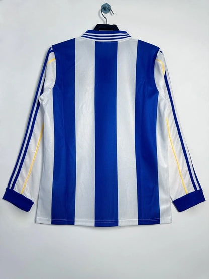 1999-2000 Retro Long Sleeve Deportivo Home Football Shirt 1:1