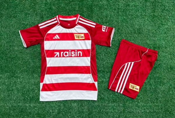 2025/2026 FC Union Berlin Home Football Shirt 1:1 Kids Size