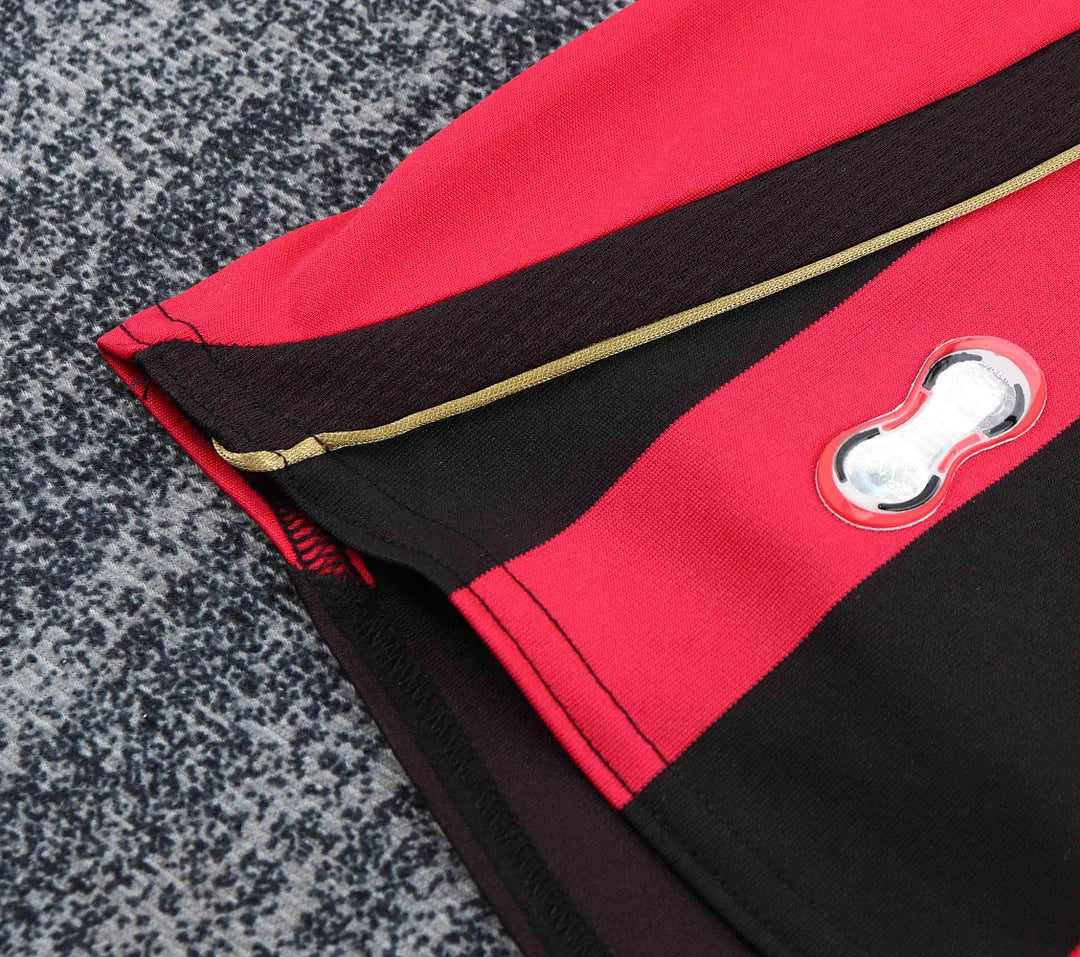 2006/2007 Retro Long Sleeve AC Milan Home Football Shirt 1:1 Kids Size