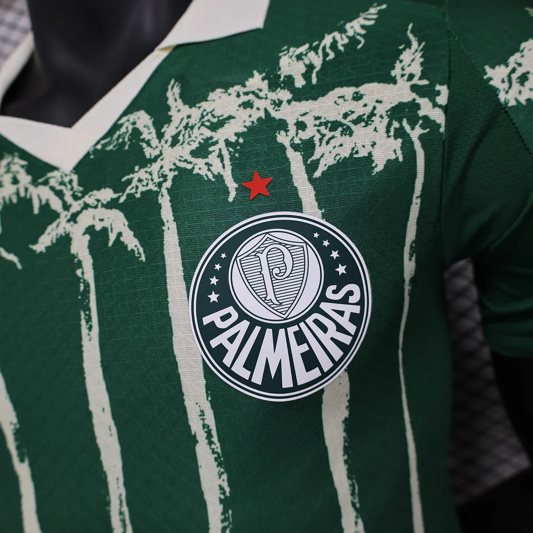 2025/2026 Player Version Palmeiras Home Green Football Jersey 1:1