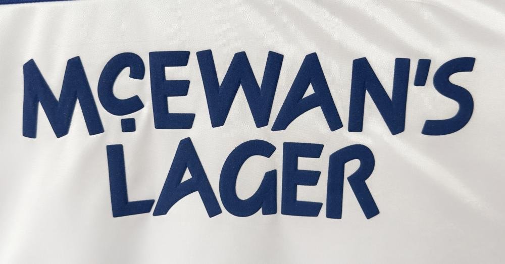 1993/1994 Retro Rangers Away White Football Shirt 1:1