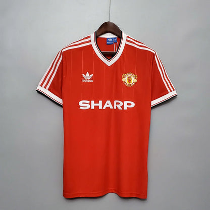 1983/1984 Retro Manchester United Home Football Shirt 1:1