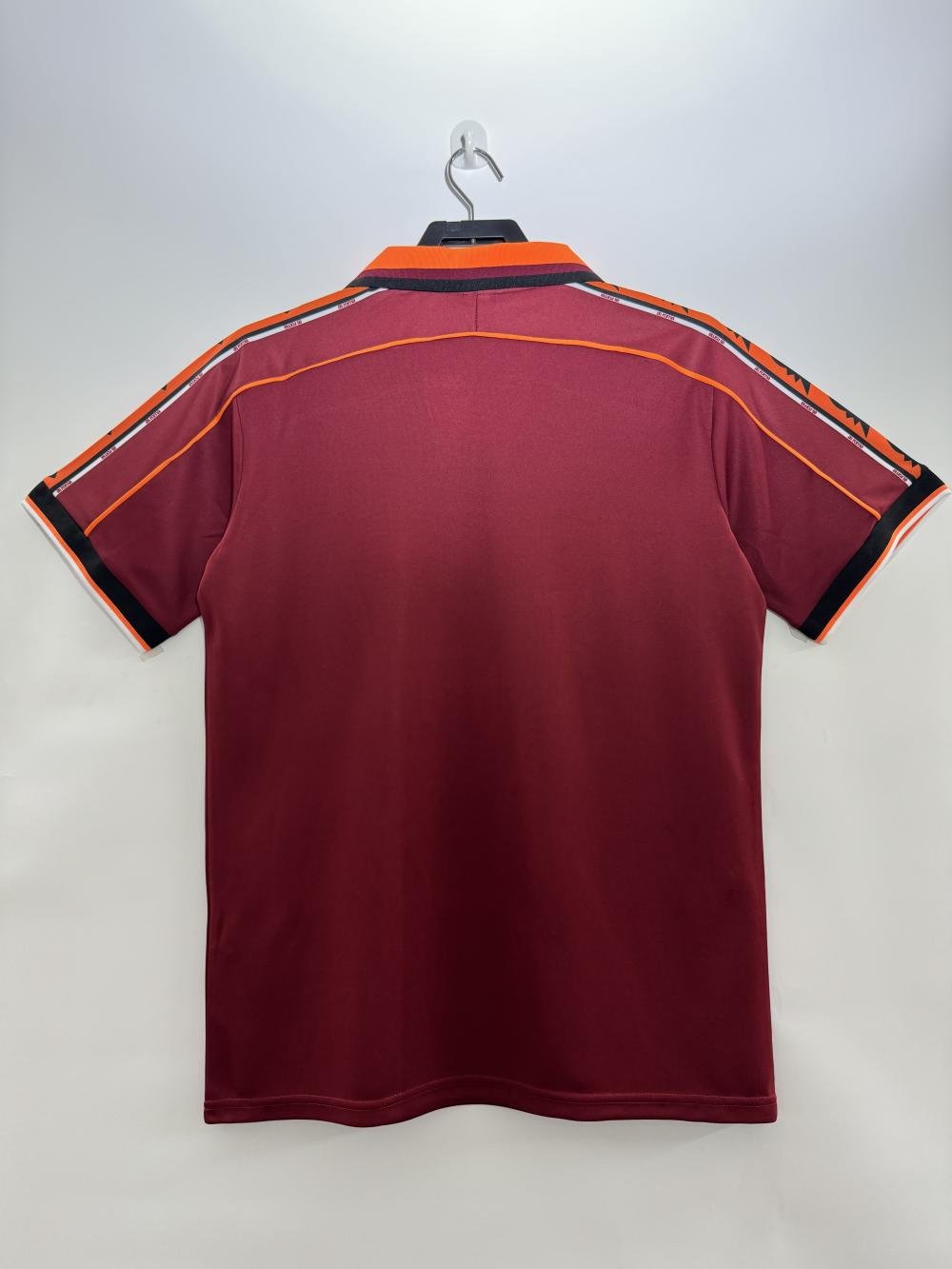 1998-1999 Retro Roma Home Soccer Jersey 1:1