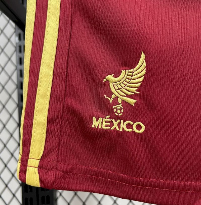 2025/2026 Mexico National Special Edition Red Football Shirt 1:1 Kids Size