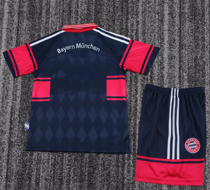 1997/1999 Retro Bayern Munich Home Football Jersey 1:1 Kids Size