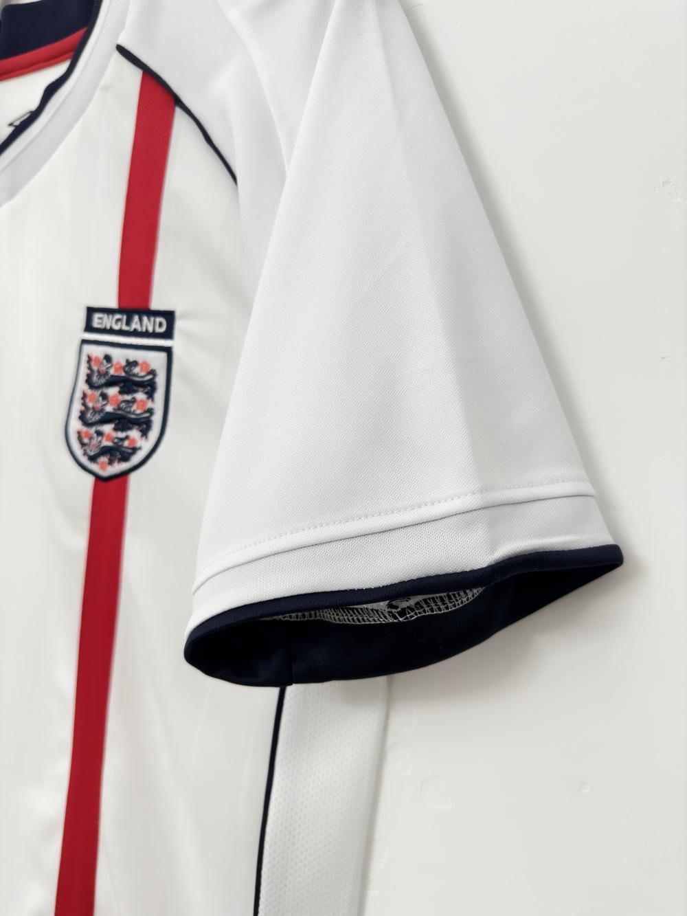 2002 Retro England Home Soccer Jersey 1:1