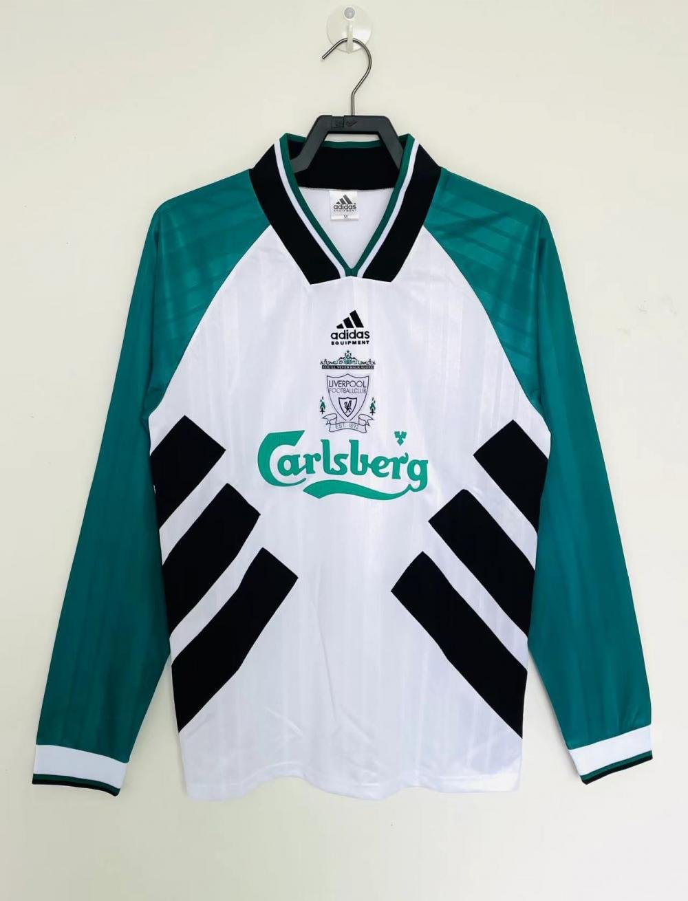 1993/1995 Retro Liverpool Away Football Jersey Long Sleeve 1:1