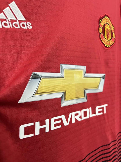 2018-2019 Retro Manchester United Home Football Shirt 1:1