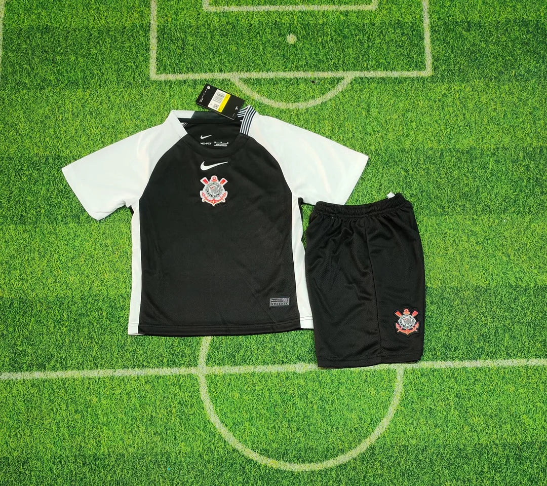 2025/2026 Corinthians Away Football Shirt 1:1 Kids Size