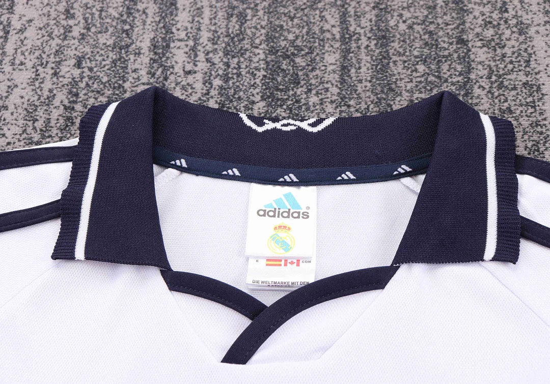 2000-2001 Retro Real Madrid Home Football Shirt 1:1 Kids Size