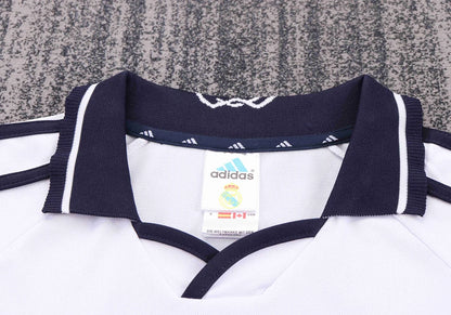 2000-2001 Retro Real Madrid Home Football Shirt 1:1 Kids Size