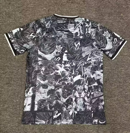2025/2026 Japan White Saiyan Black Football Jersey 1:1