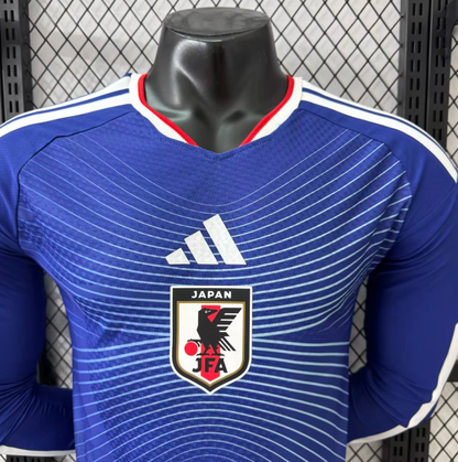 2026 Long Sleeve Player Version Japan Home Football Jersey 1:1