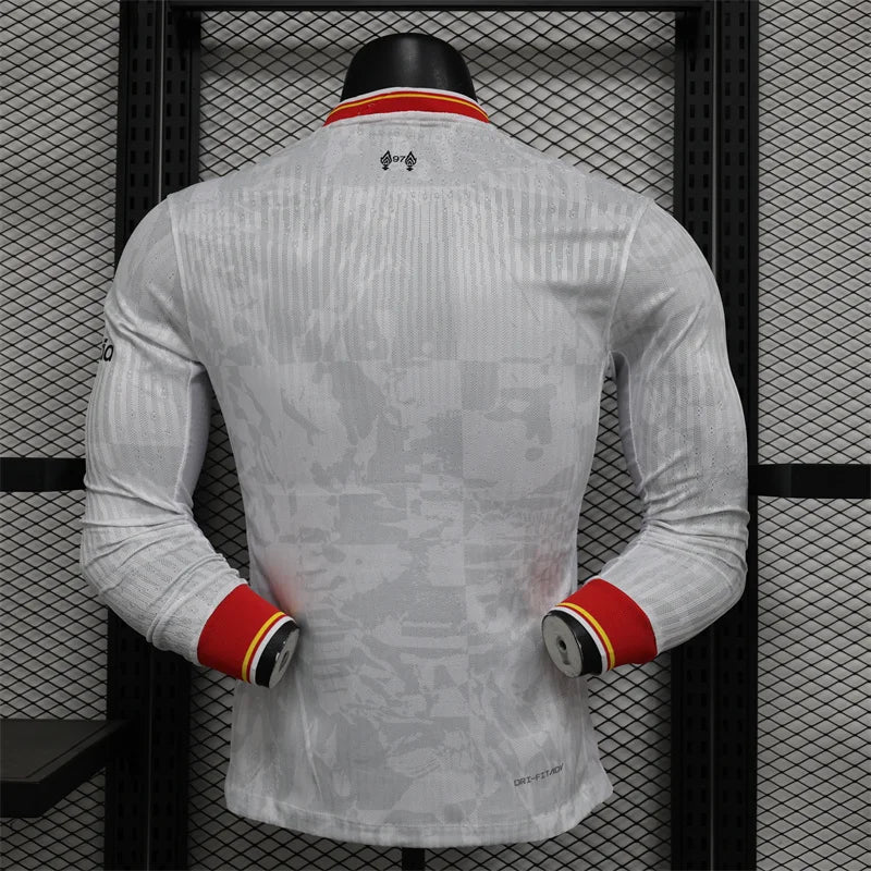 2024/2025 Long Sleeve Liverpool Third Away Player Version Football Shirt 1:1