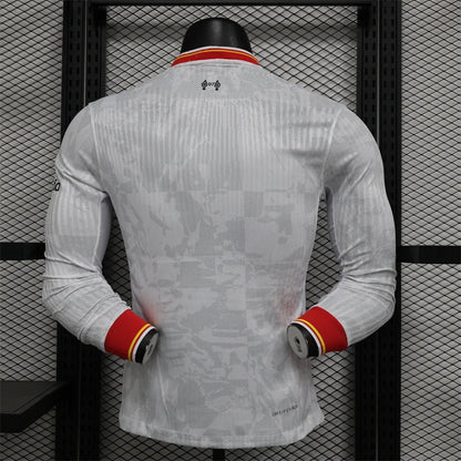 2024/2025 Long Sleeve Liverpool Third Away Player Version Football Shirt 1:1