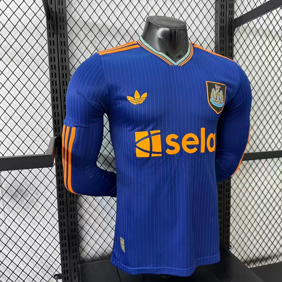 2025/2026 Long Sleeve Player Version Newcastle United Third Away Football Jersey 1:1