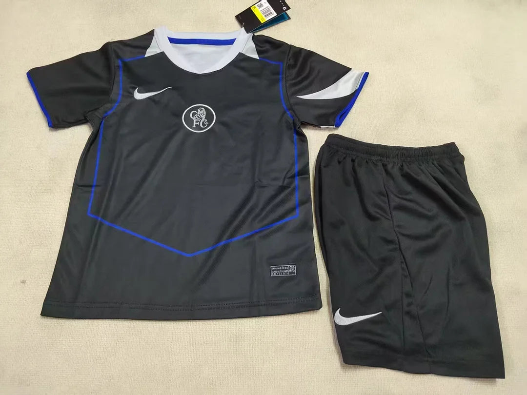 2025/2026 Chelsea Third Away Football Jersey 1:1 Kids Size