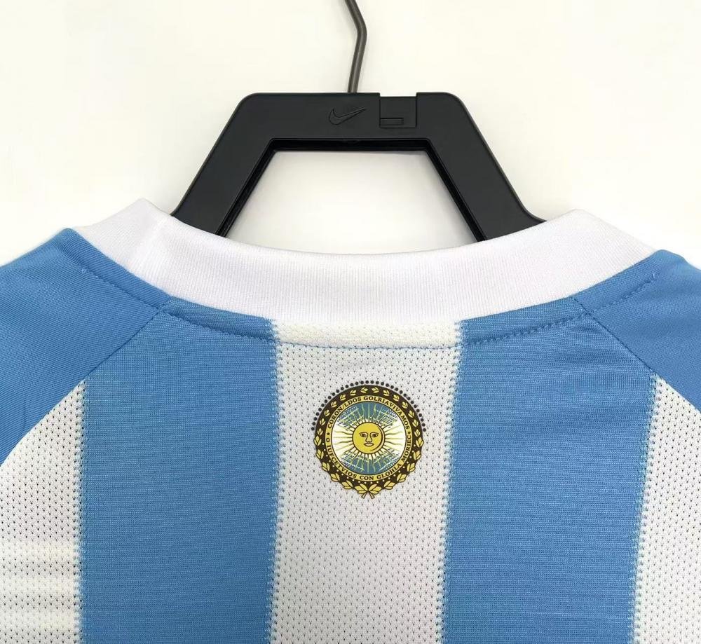 2010 Retro Argentina National Team Home Jersey 1:1