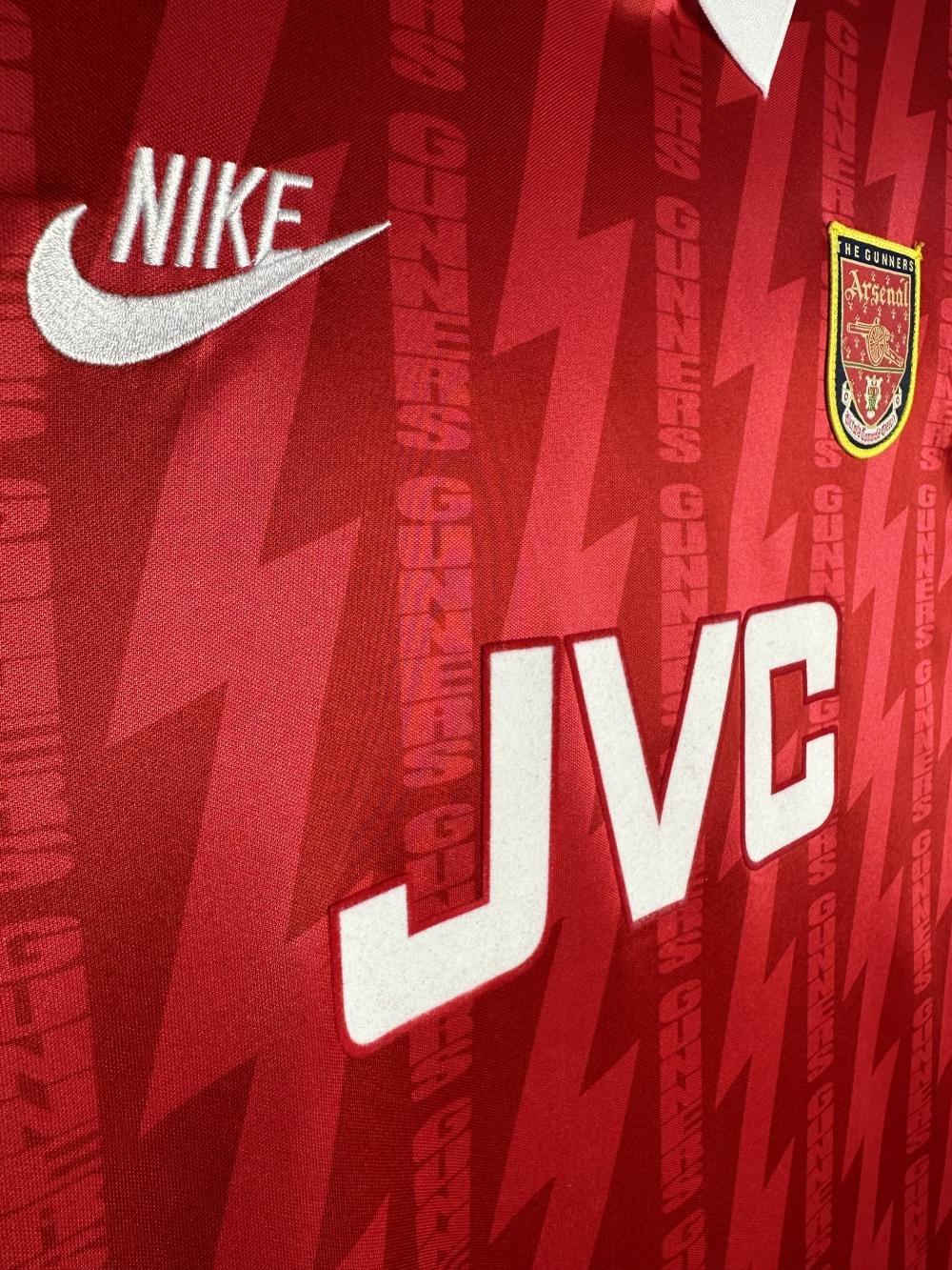 1994-1996 Retro Arsenal Home Football Shirt 1:1