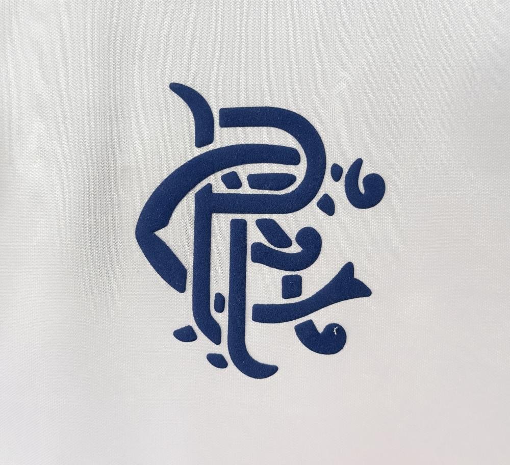 1993/1994 Retro Rangers Away White Football Shirt 1:1