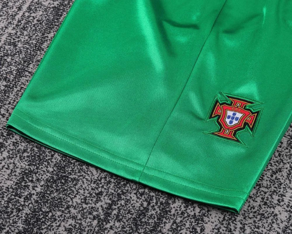 1998 Retro Portugal Home Football Shirt 1:1 Kids Size