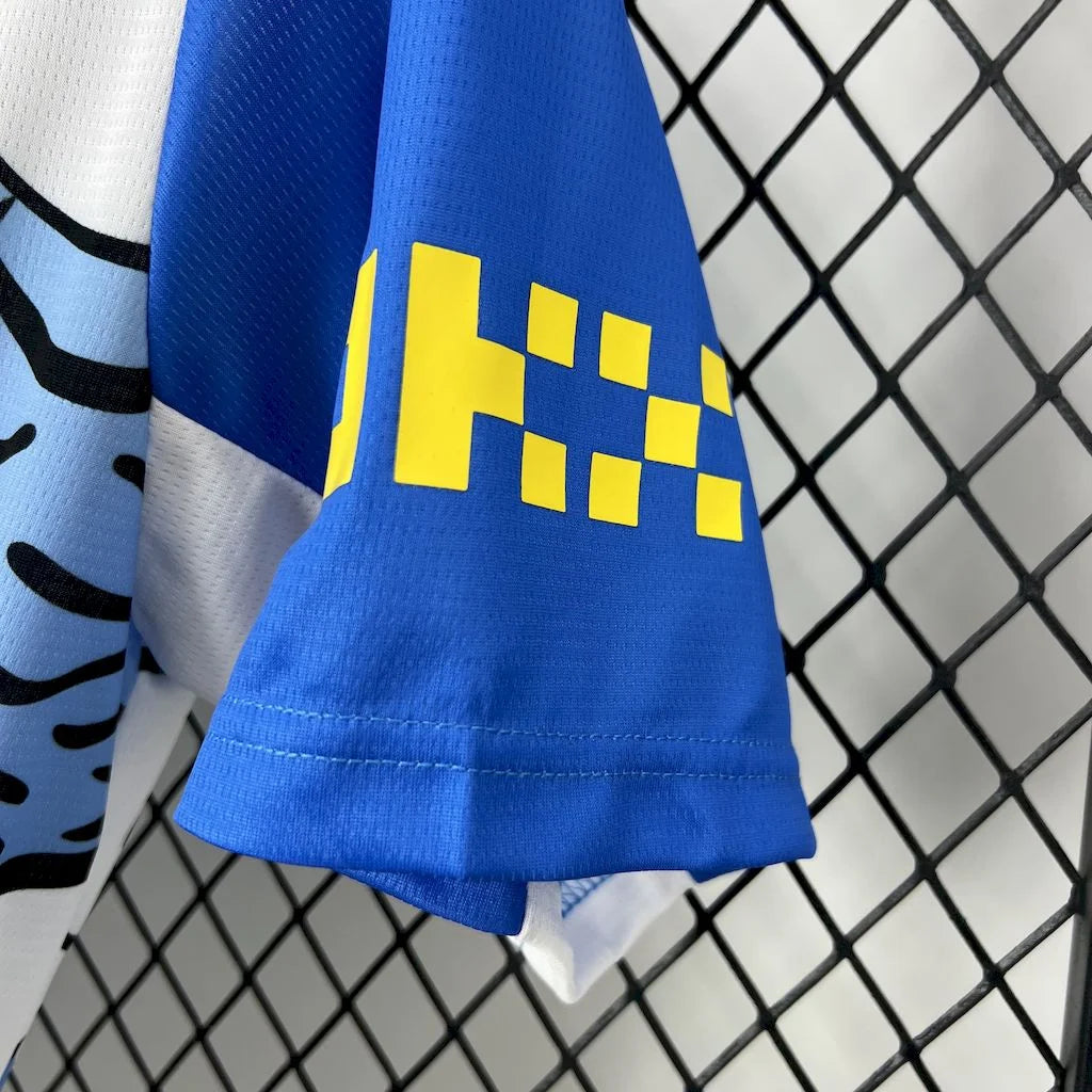 2025/2026 Manchester City Blue and White Concept Version Football Jersey 1:1