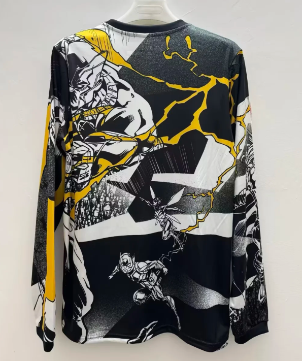 2025/2026 Long Sleeve Real Madrid Collaboration With Marvel Football Shirt 1:1