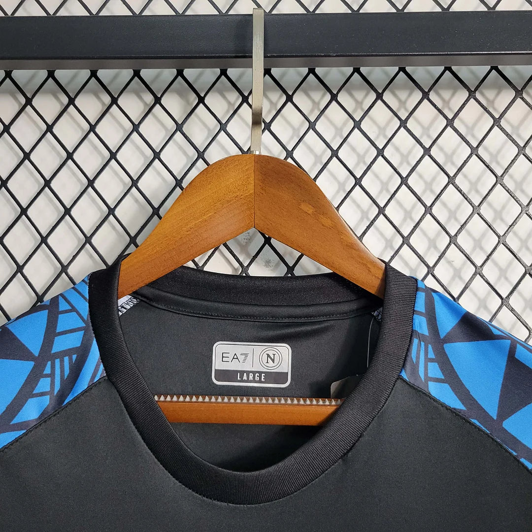 2023/2024 Napoli Training Wear Black Soccer Jersey 1:1