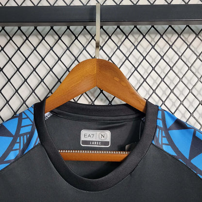 2023/2024 Napoli Training Wear Black Soccer Jersey 1:1