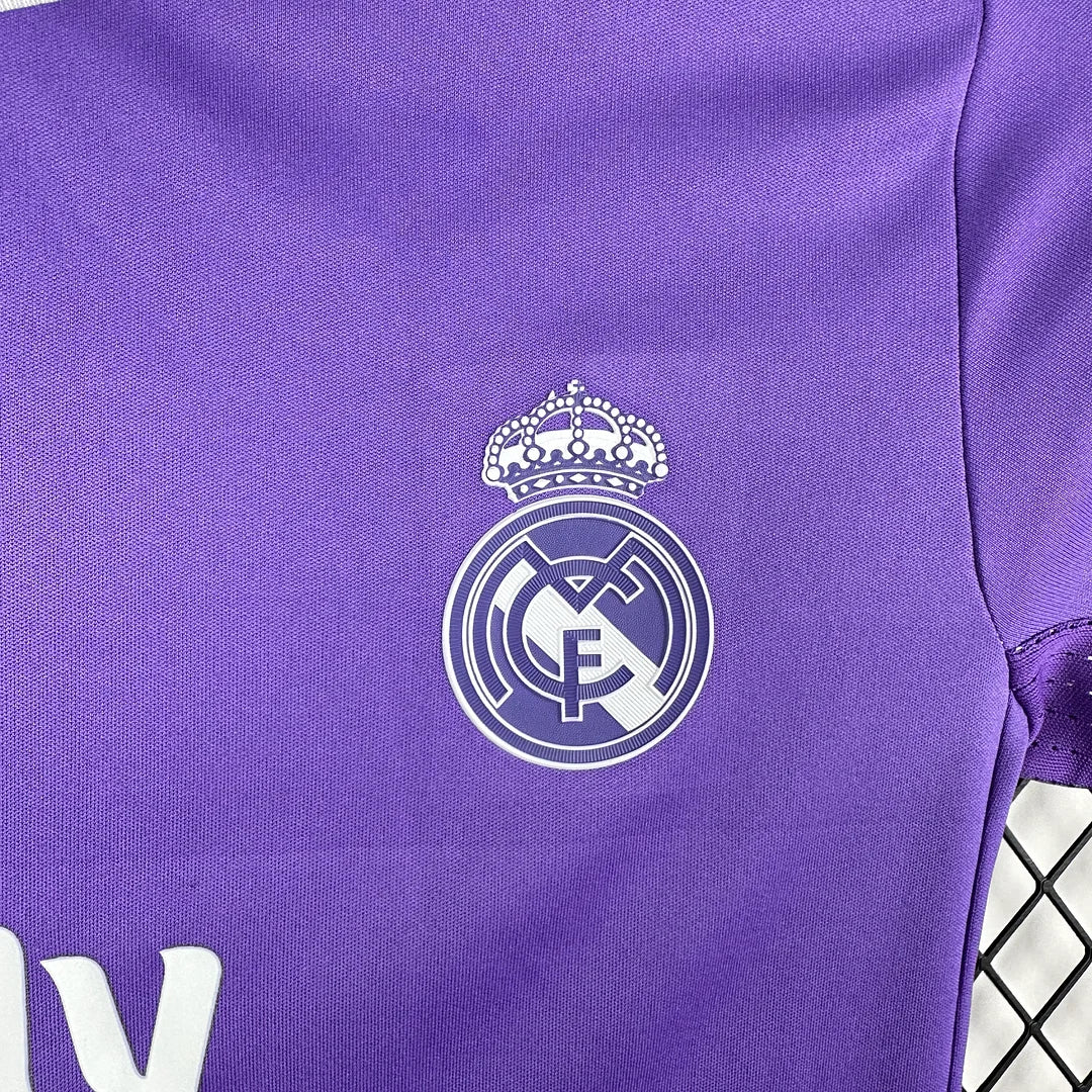 2016/2017 Retro Real Madrid Away Football Shirt 1:1 Kids Size