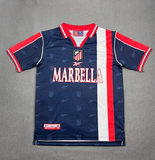 1998-1999 Retro Atletico Madrid Away Soccer Jersey 1:1