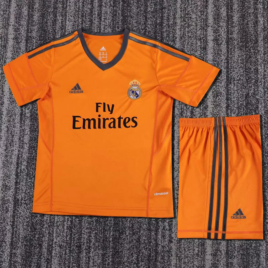 2013-2014 Retro Real Madrid Third Away Football Shirt 1:1 Kids Size