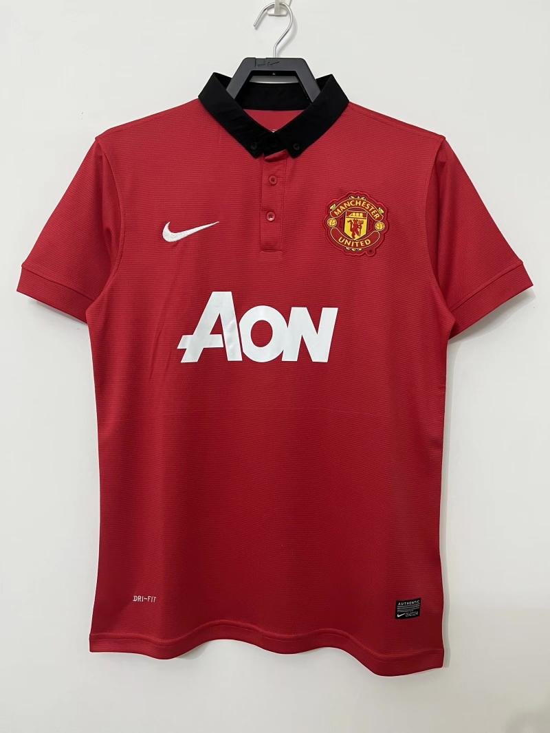 2013/2014 Retro Manchester United Home Football Shirt 1:1