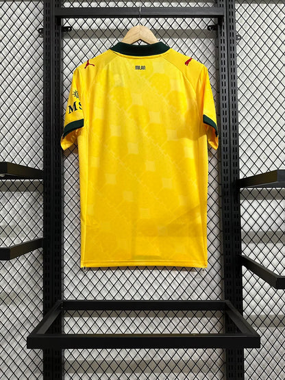 2025/2026 AC Milan Third Away Yellow Football Jersey 1:1