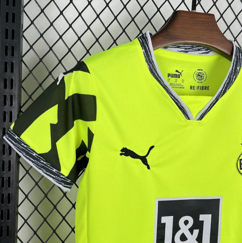 2025/2026 Dortmund Pre-match training clothesFootball Jersey 1:1 Kids Size