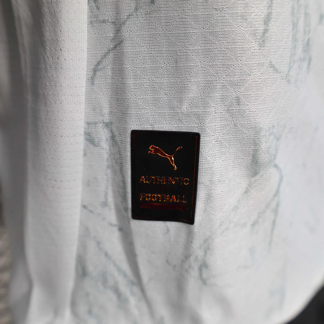 2025/2026 Player Version Manchester City KidSuper Joint Edition White Football Shirt 1:1