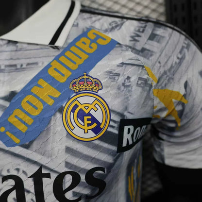 2025/2026 Player Version Real Madrid Champions League Highlights Football Jersey 1:1