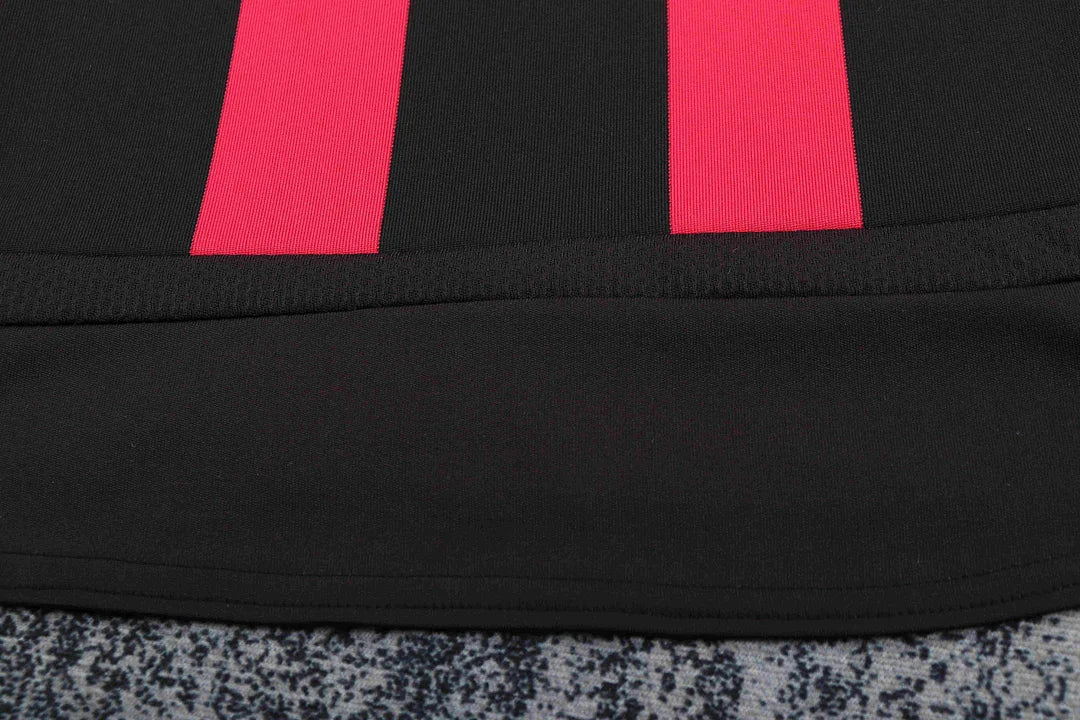 2006/2007 Retro Long Sleeve AC Milan Home Football Shirt 1:1 Kids Size