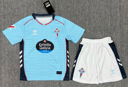 2025/2026 Celta Vigo Home Football Shirt 1:1 Kids Size