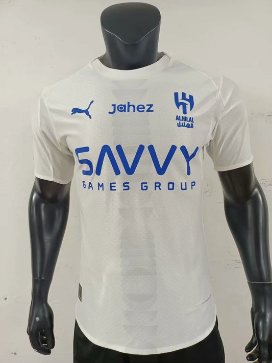 2025/2026 Player Version Al-Hilal Saudi Away white Football Shirt 1:1