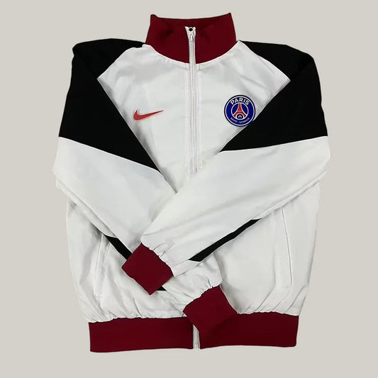 2025 Psg Paris Saint-Germain Windbreaker Black-White Soccer Jersey 1:1