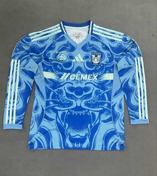 2025/2026 Long Sleeve Tigres Away Football Jersey 1:1
